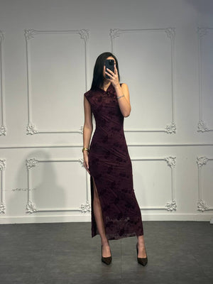 abito singapore lungo - Dverso Fashion