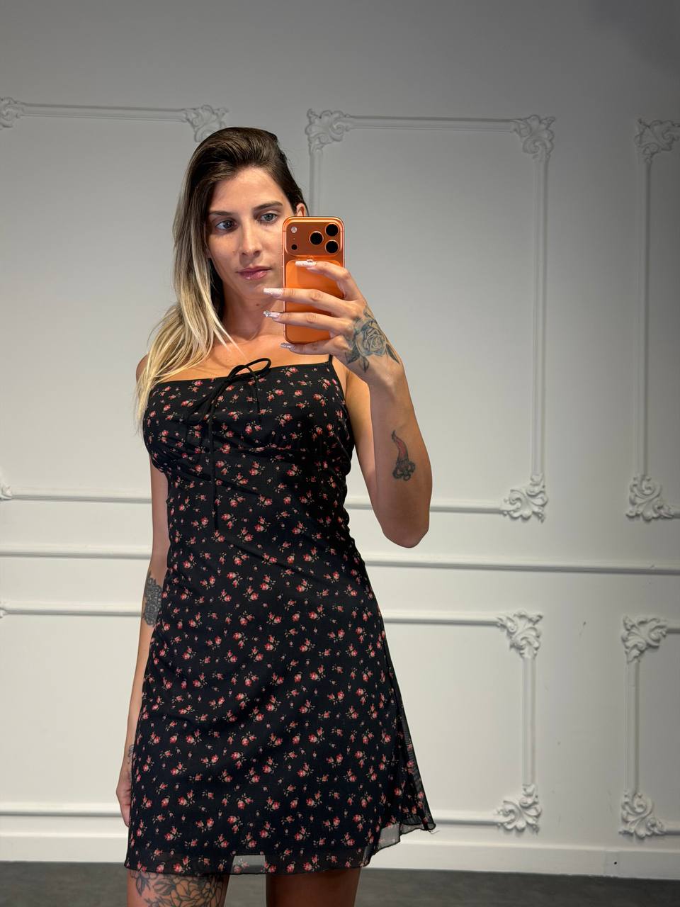 abito sun flower corto - Dverso Fashion