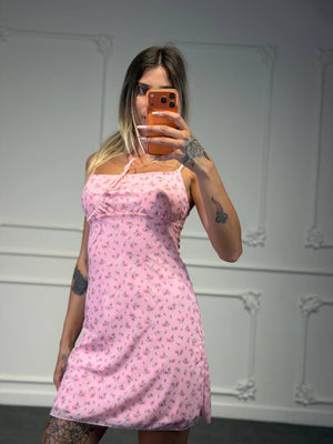 abito sun flower corto - Dverso Fashion