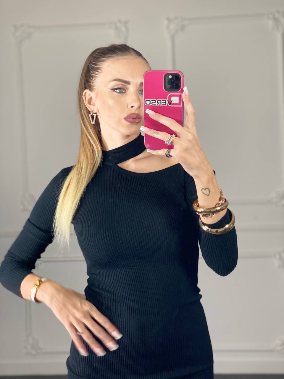 Abito Verdina - Dverso Fashion
