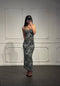 abito zebrato - Dverso Fashion