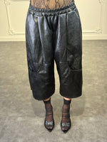 bermuda cargo in pelle - Dverso Fashion