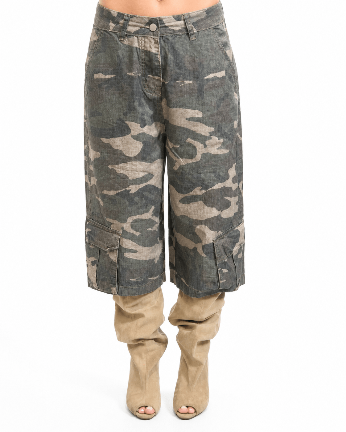 bermuda lungo militare - Dverso Fashion