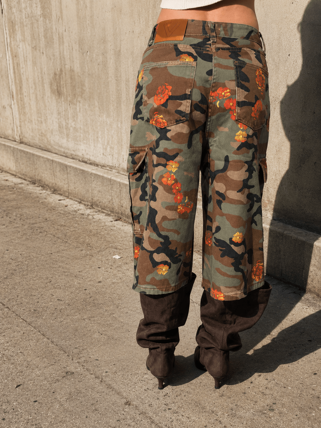 bermuda orange - Dverso Fashion