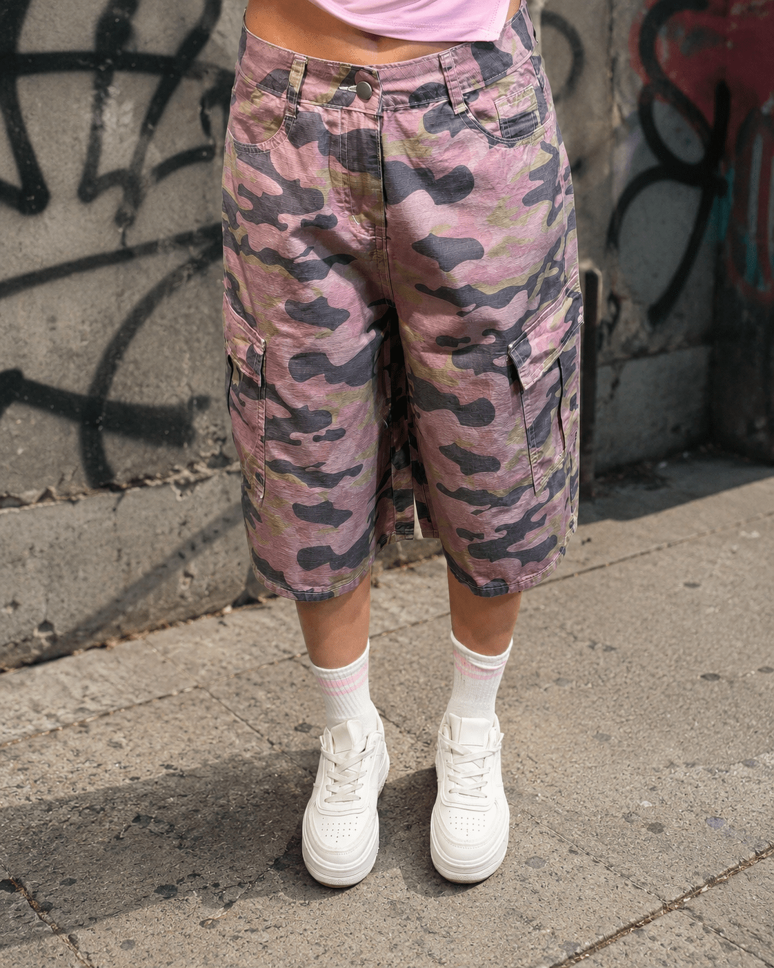 bermuda pinkie - Dverso Fashion