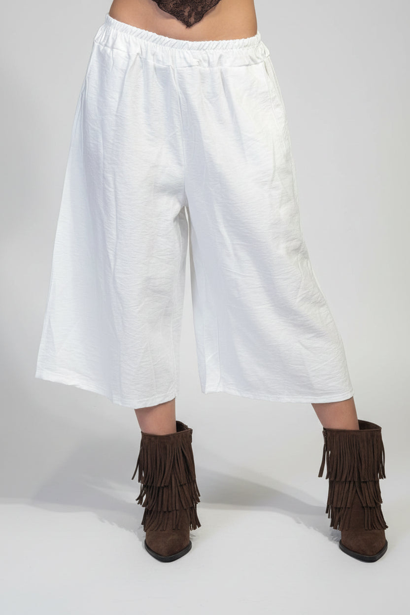 bermuda Vita Elasticizzata, Stile Casual Estivo - Dverso Fashion