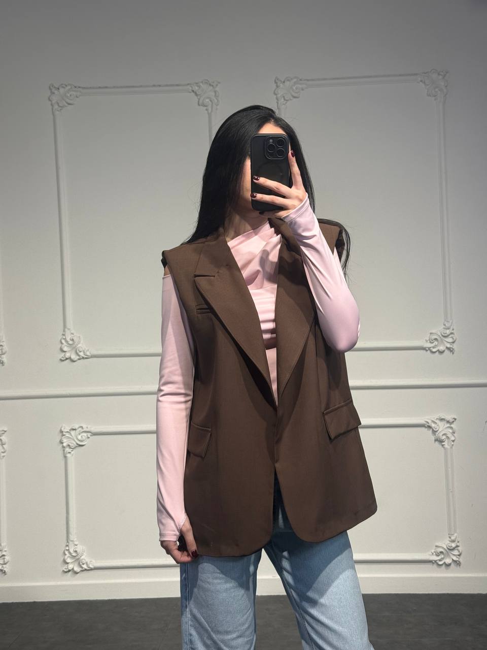 blazer smanicato - Dverso Fashion