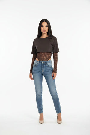 body allison con pizzo - Dverso Fashion