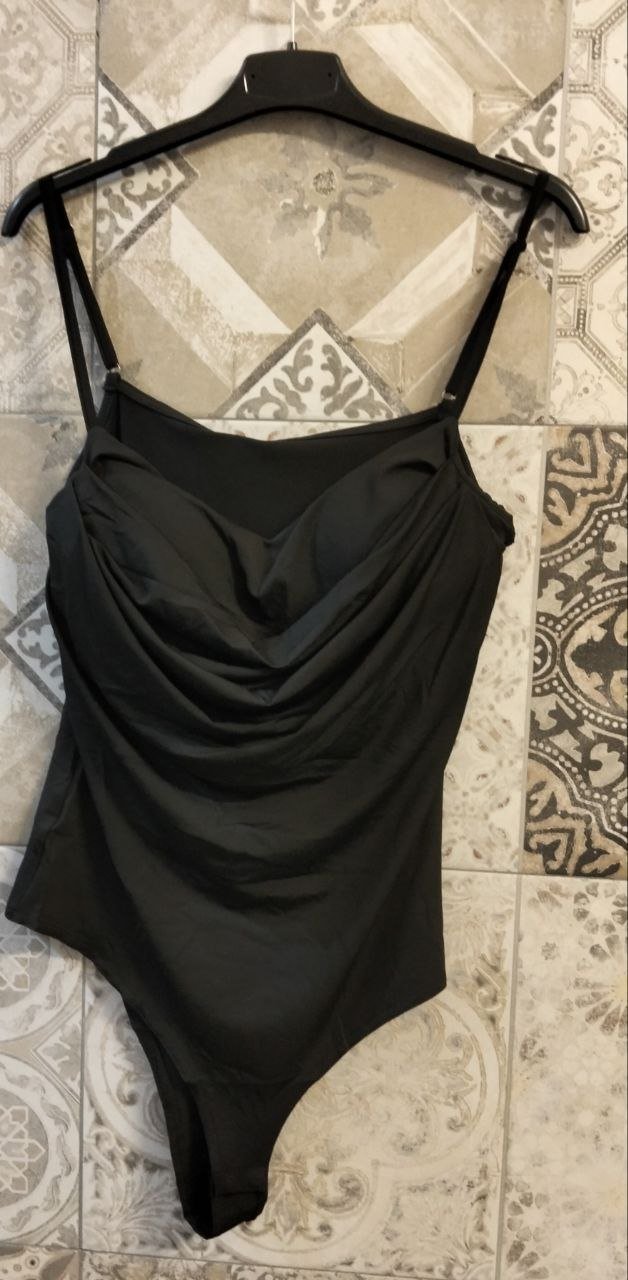 body con scollatura arricciata - Dverso Fashion