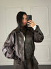 BOMBER LEATHER - Dverso Fashion
