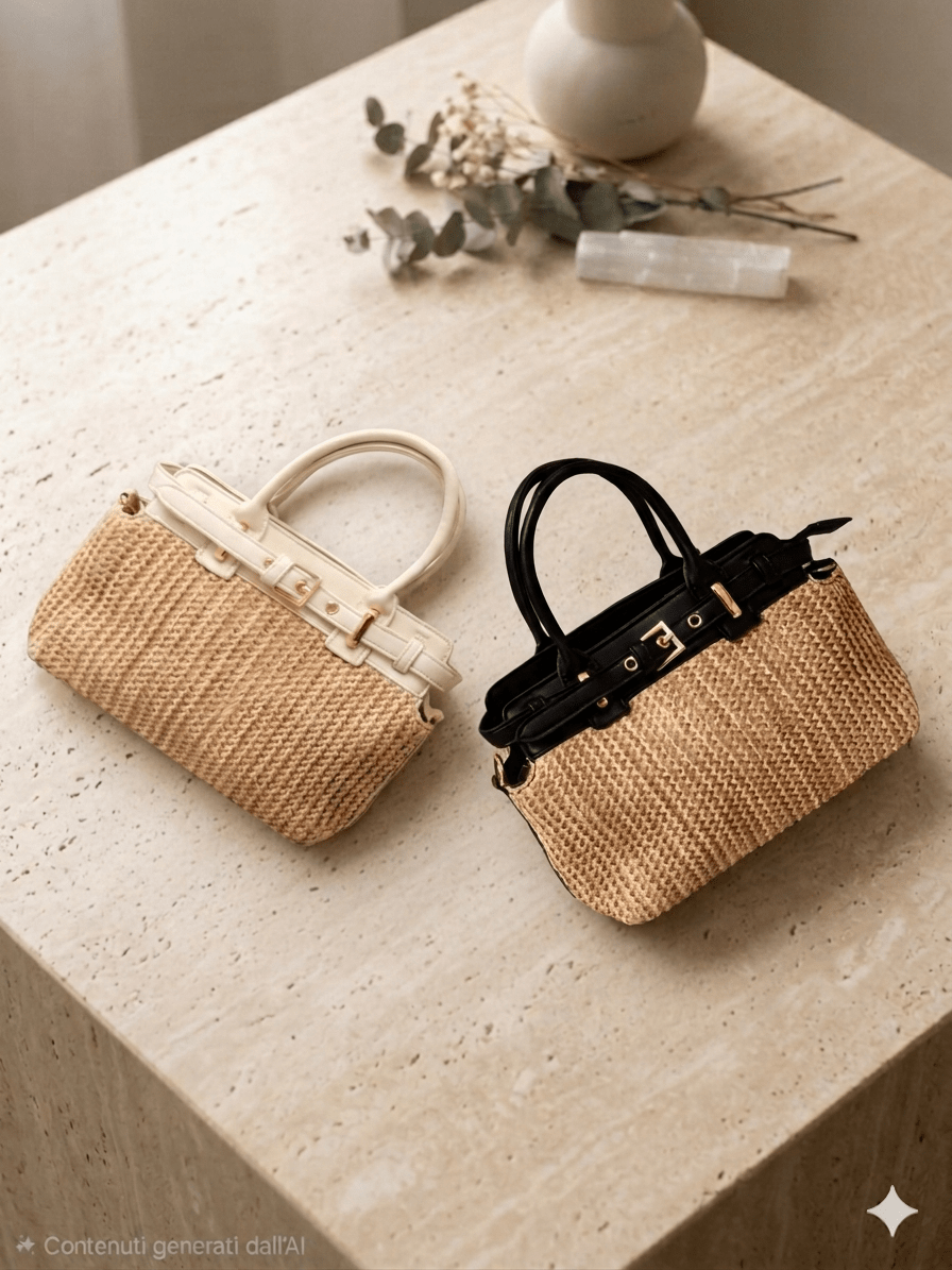 BORSA BICOLOR - Dverso Fashion