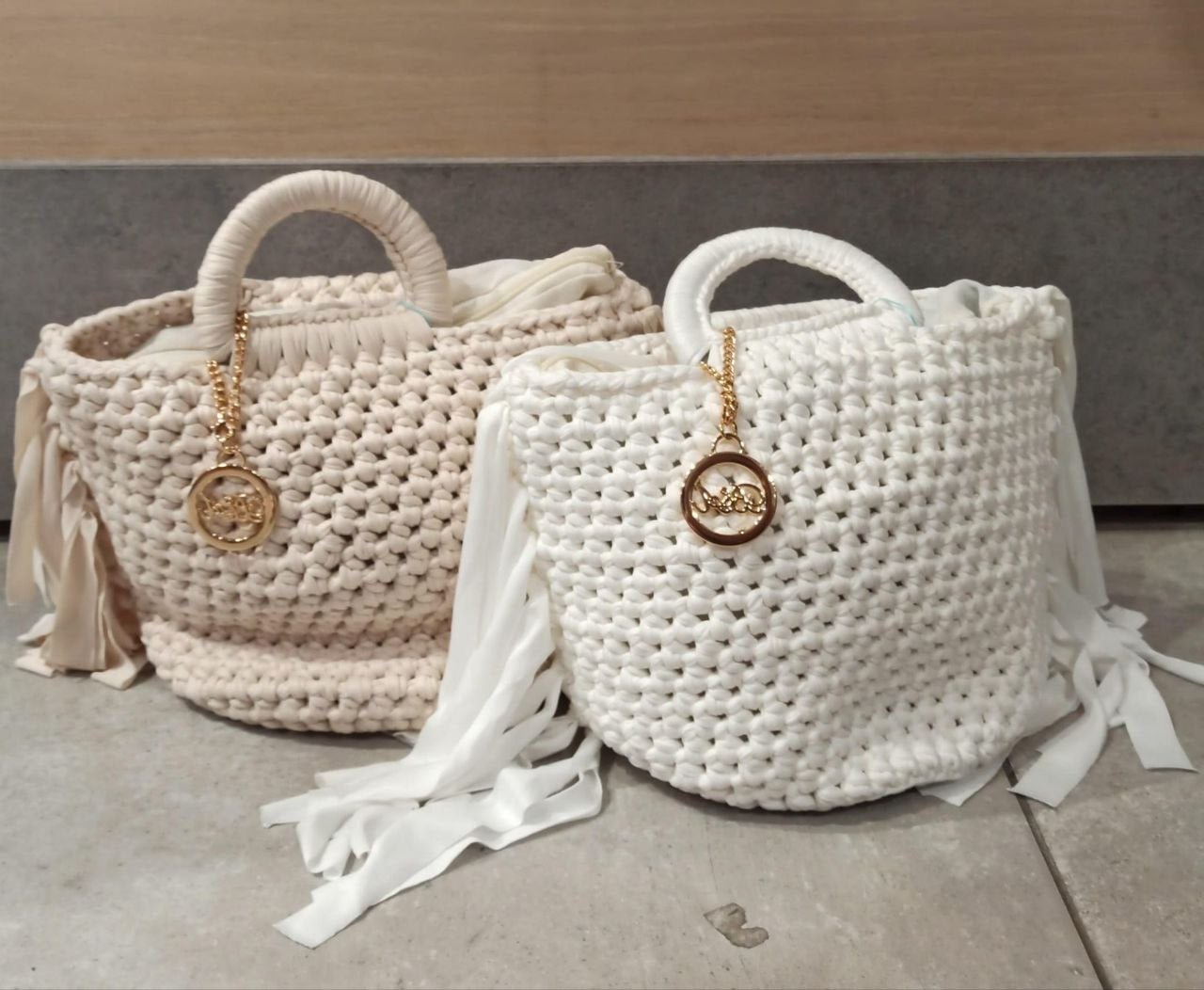 borsa secchiello uncinetto - Dverso Fashion