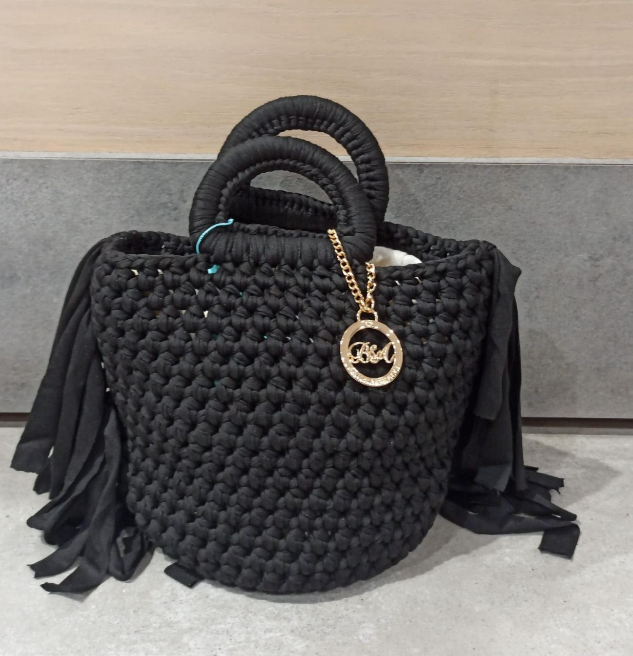 borsa secchiello uncinetto - Dverso Fashion