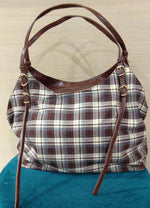 borsa tartan - Dverso Fashion