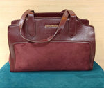 borsa vernice e camoscio - Dverso Fashion
