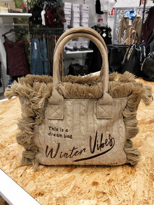 borsa winter vibes grande - Dverso Fashion