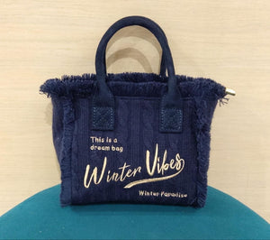 borsa winter vibes piccola - Dverso Fashion