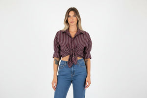 camicia Amante a righe - Dverso Fashion
