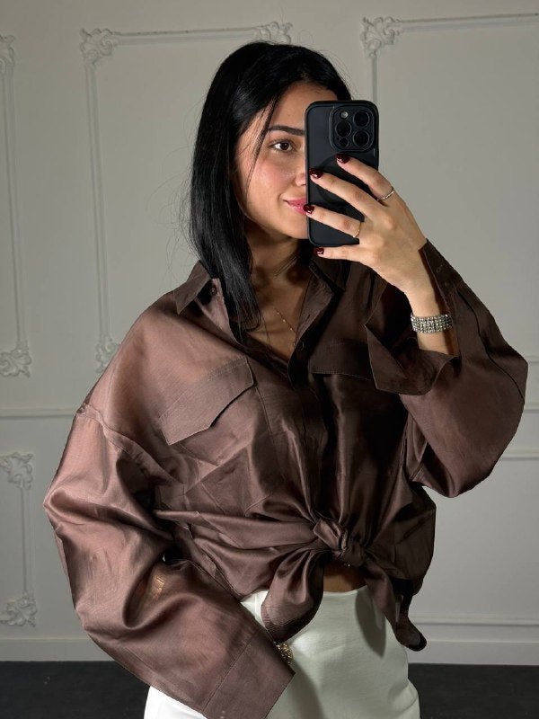Camicia Azzurra - Dverso Fashion