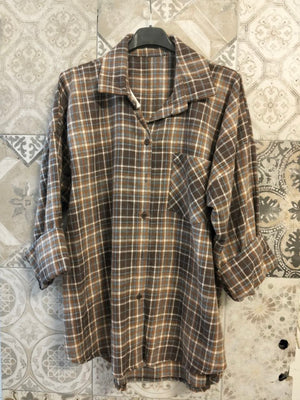 camicia con maniche a palloncino - Dverso Fashion