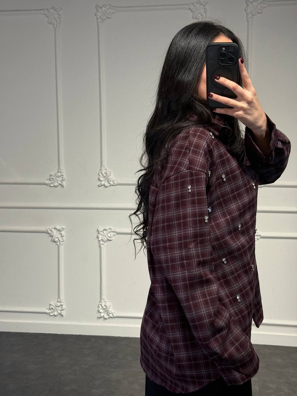 Camicia con Perle - Dverso Fashion