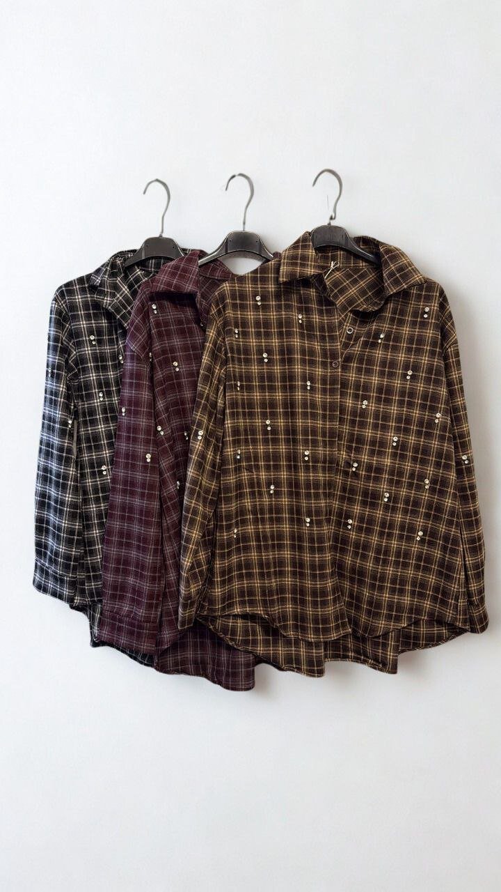 Camicia con Perle - Dverso Fashion