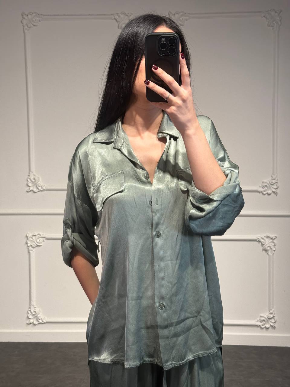 camicia in seta - Dverso Fashion