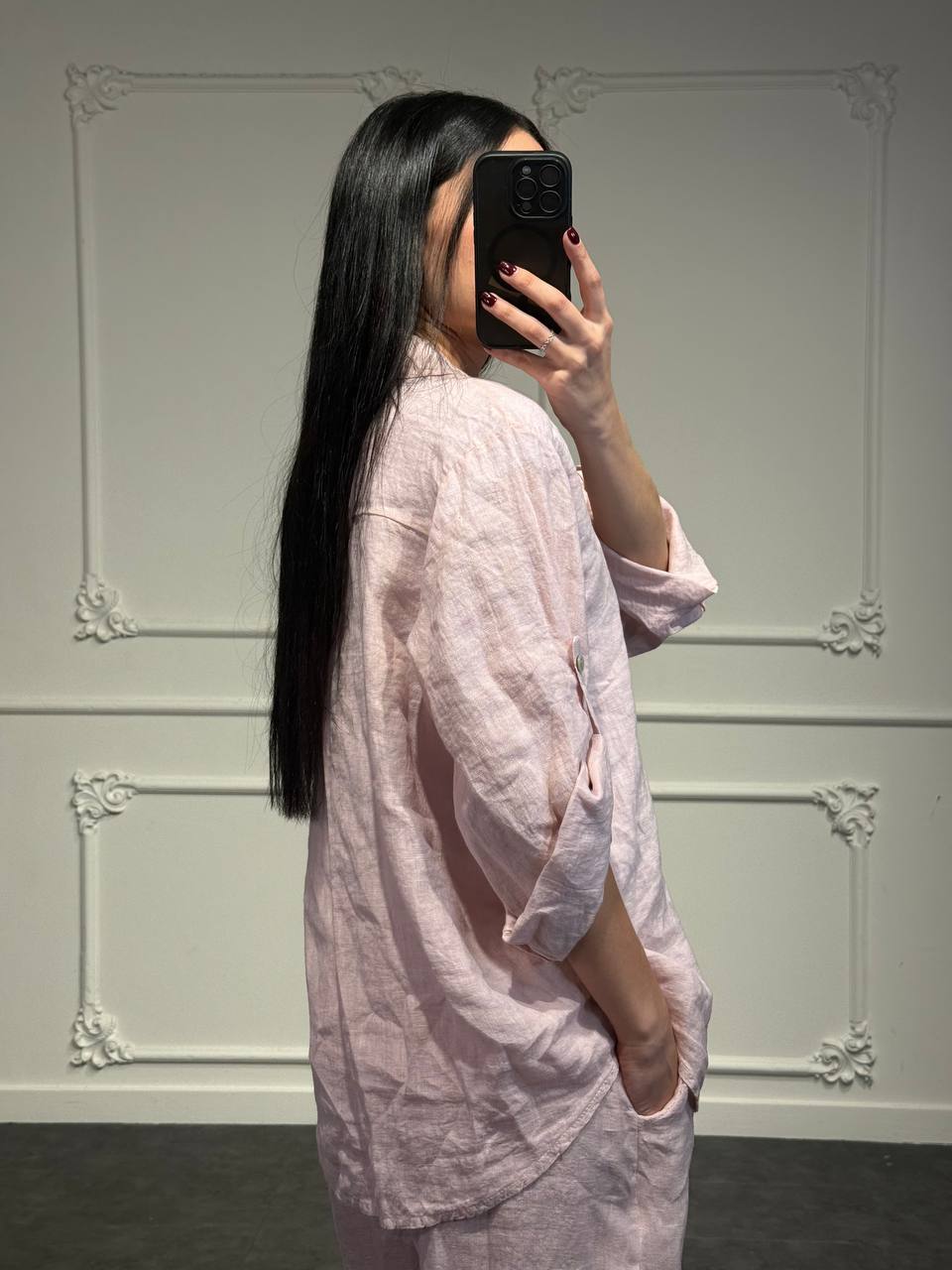 camicia lino - Dverso Fashion