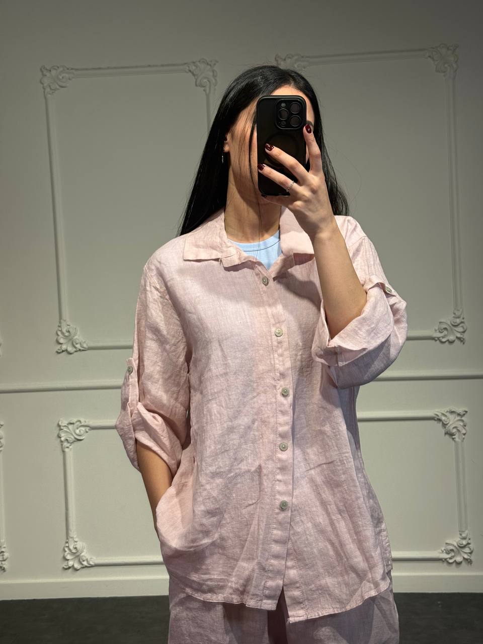 camicia lino - Dverso Fashion