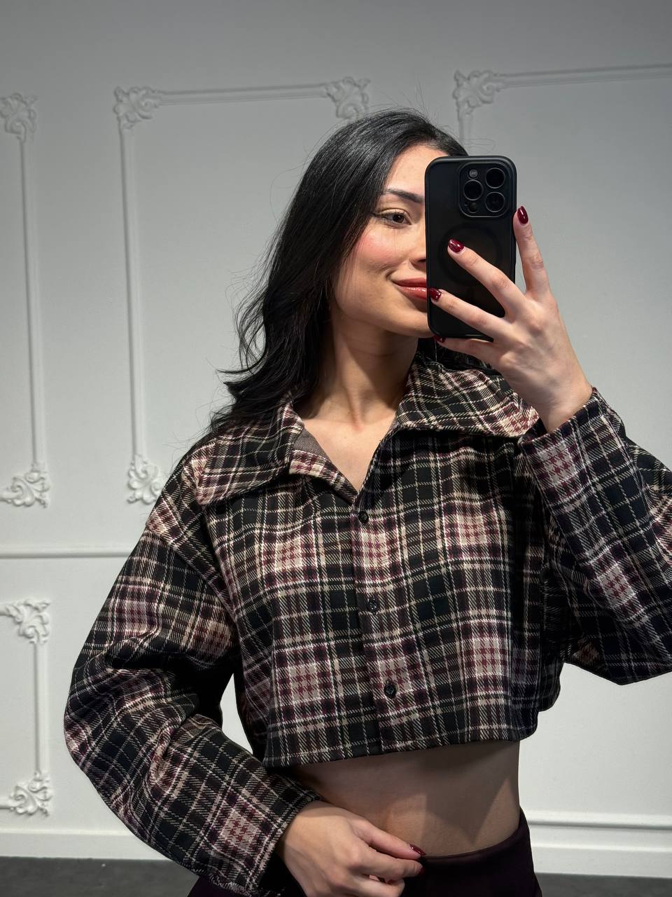 Camicia Pik Crop - Dverso Fashion