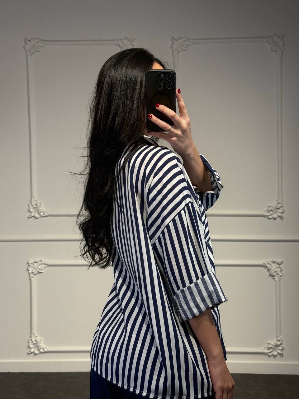 camicia righe - Dverso Fashion