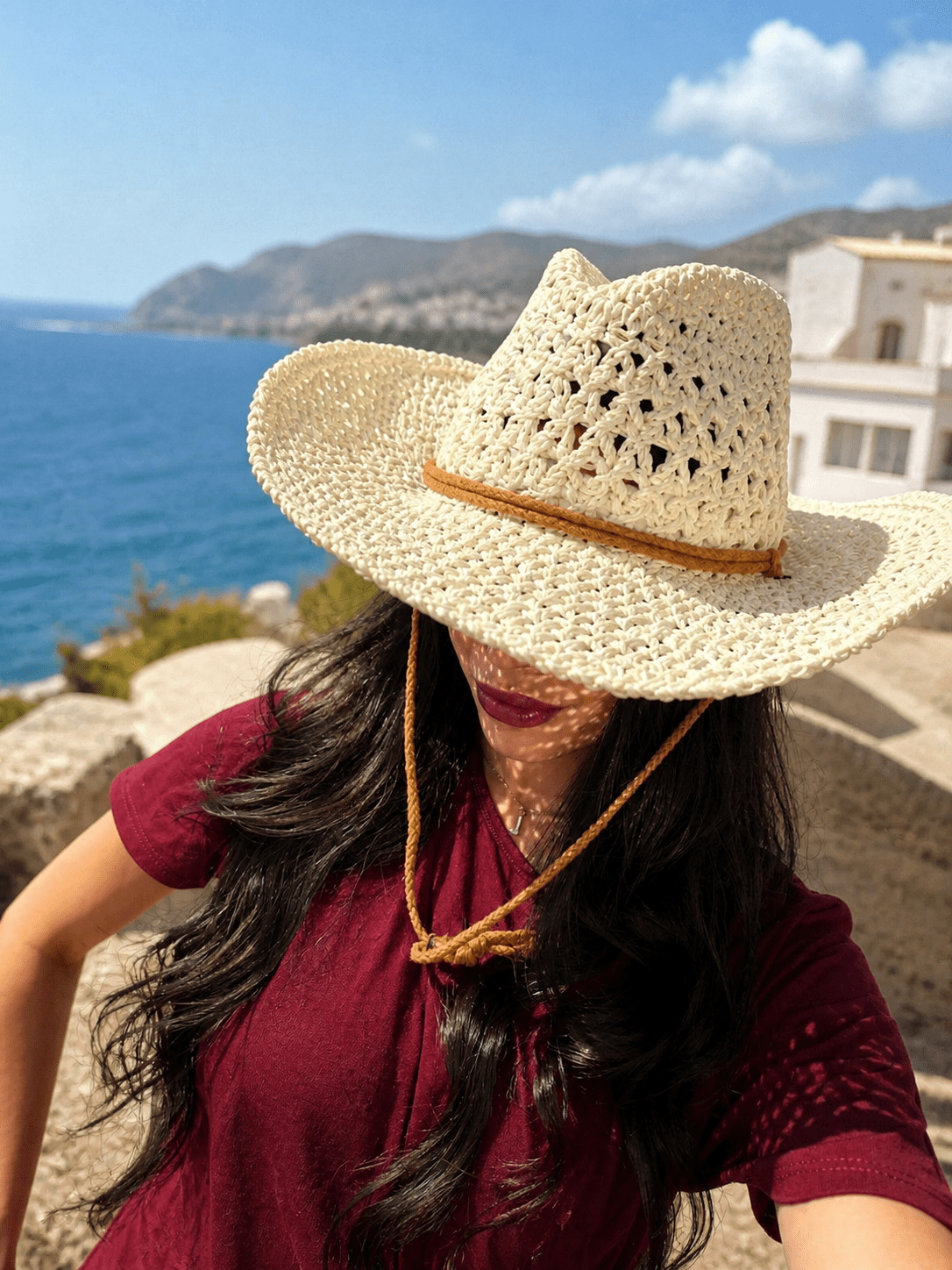 cappello in pasglia semplice - Dverso Fashion