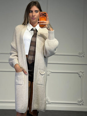 cardigan longuette - Dverso Fashion