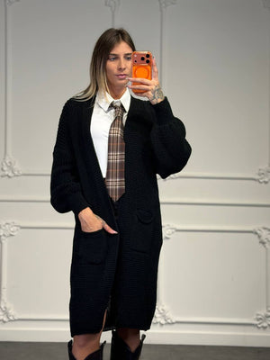 cardigan longuette - Dverso Fashion