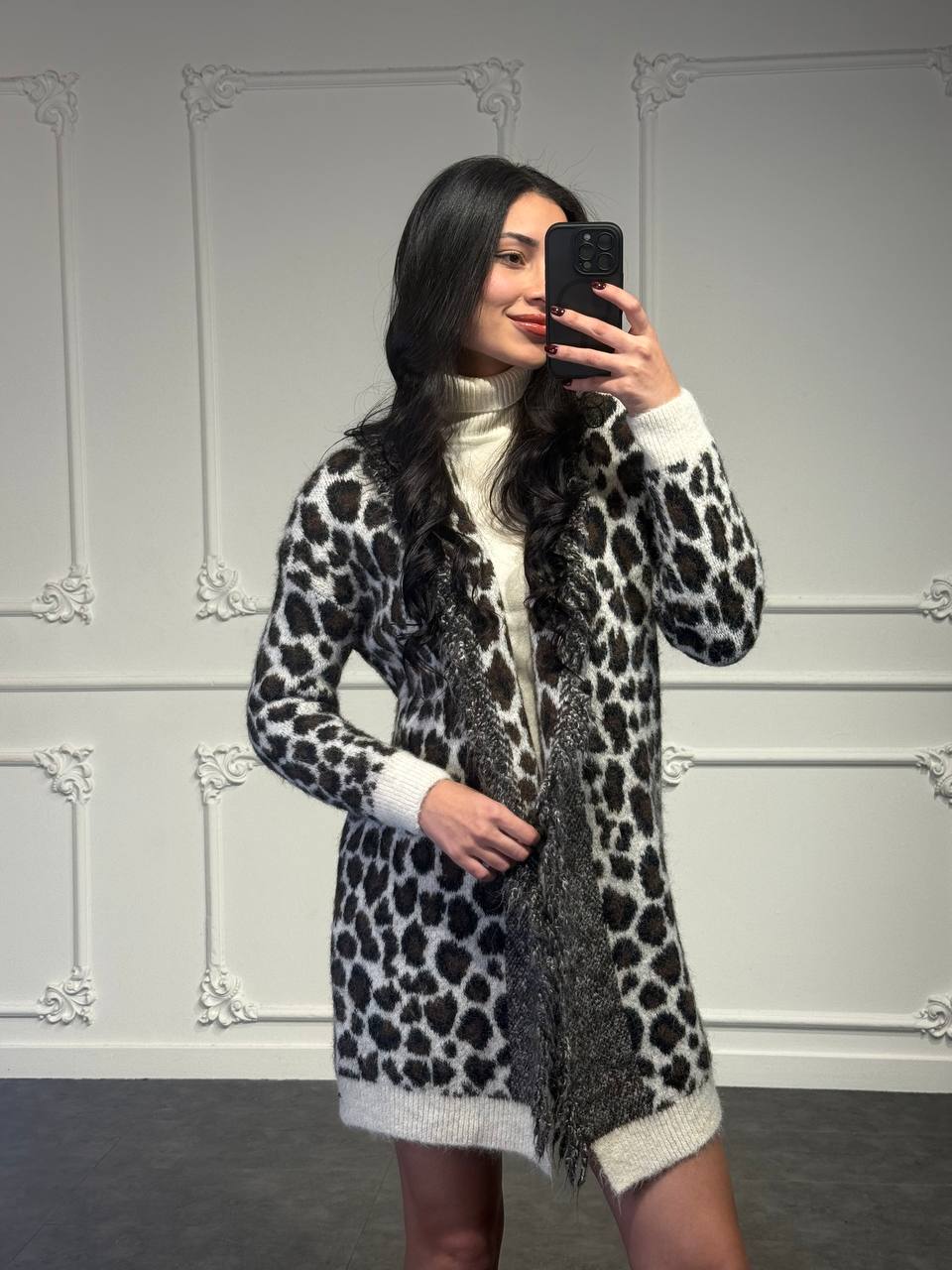 Cardigan maculato - Dverso Fashion