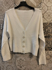 cardigan martina a costine - Dverso Fashion