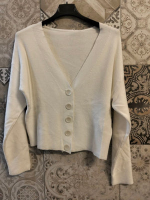 cardigan martina a costine - Dverso Fashion