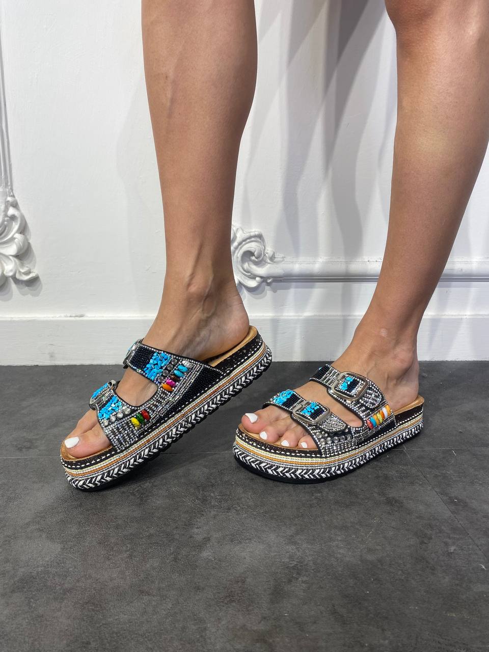 ciabatta colour - Dverso Fashion