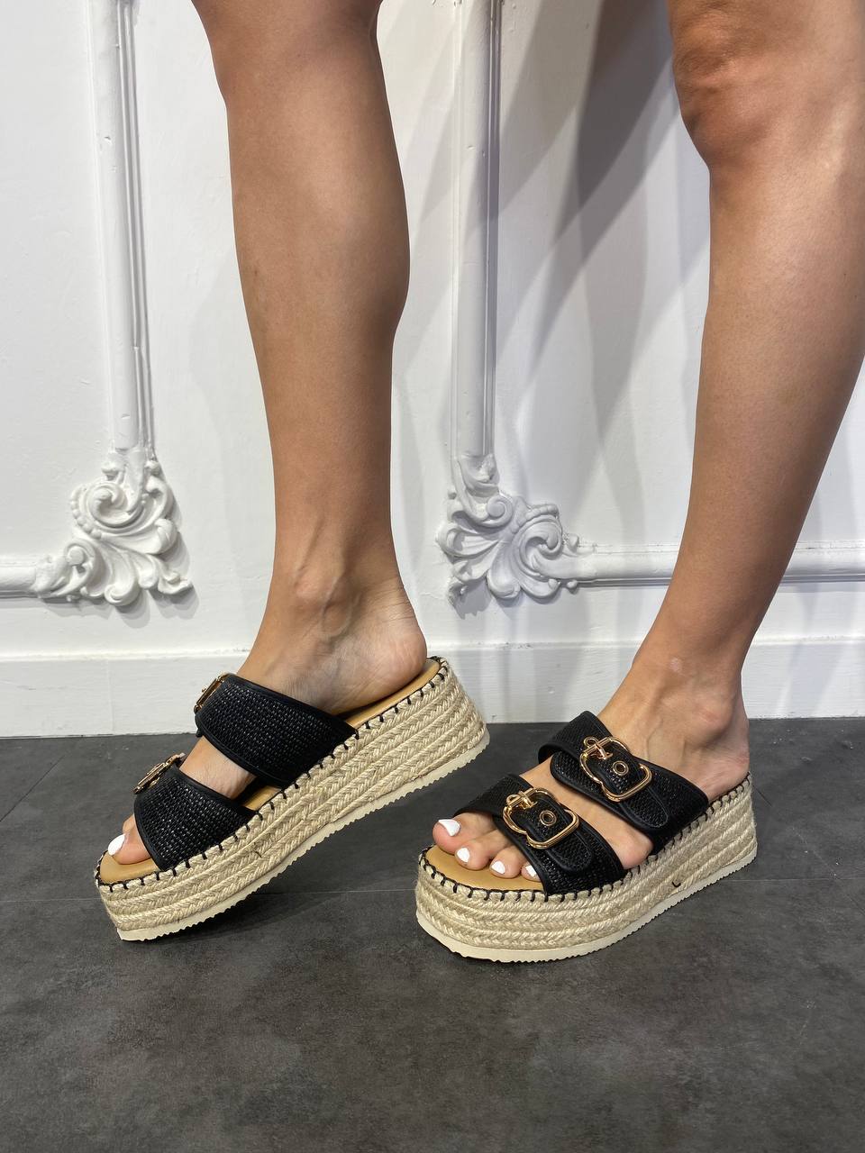ciabatta platform - Dverso Fashion
