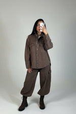 Coordinato blurry brown - Dverso Fashion