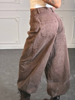 Coordinato blurry brown - Dverso Fashion