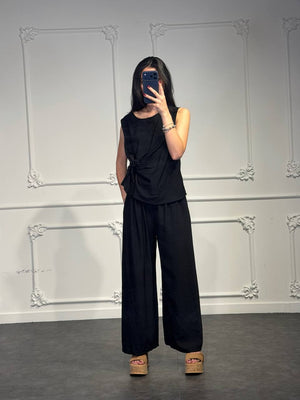 coordinato giulia in lino - Dverso Fashion