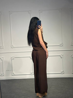 coordinato giulia in lino - Dverso Fashion
