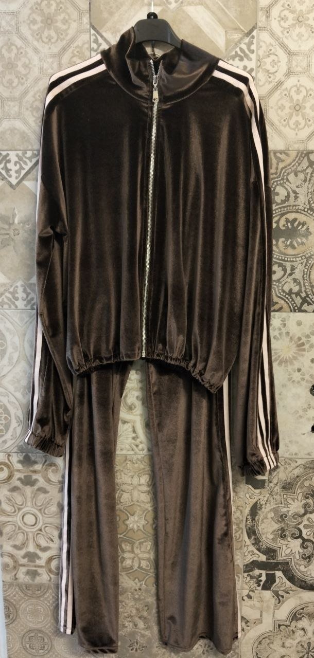 coordinato in ciniglia - Dverso Fashion