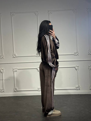coordinato in ciniglia - Dverso Fashion