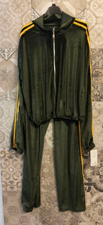 coordinato in ciniglia - Dverso Fashion