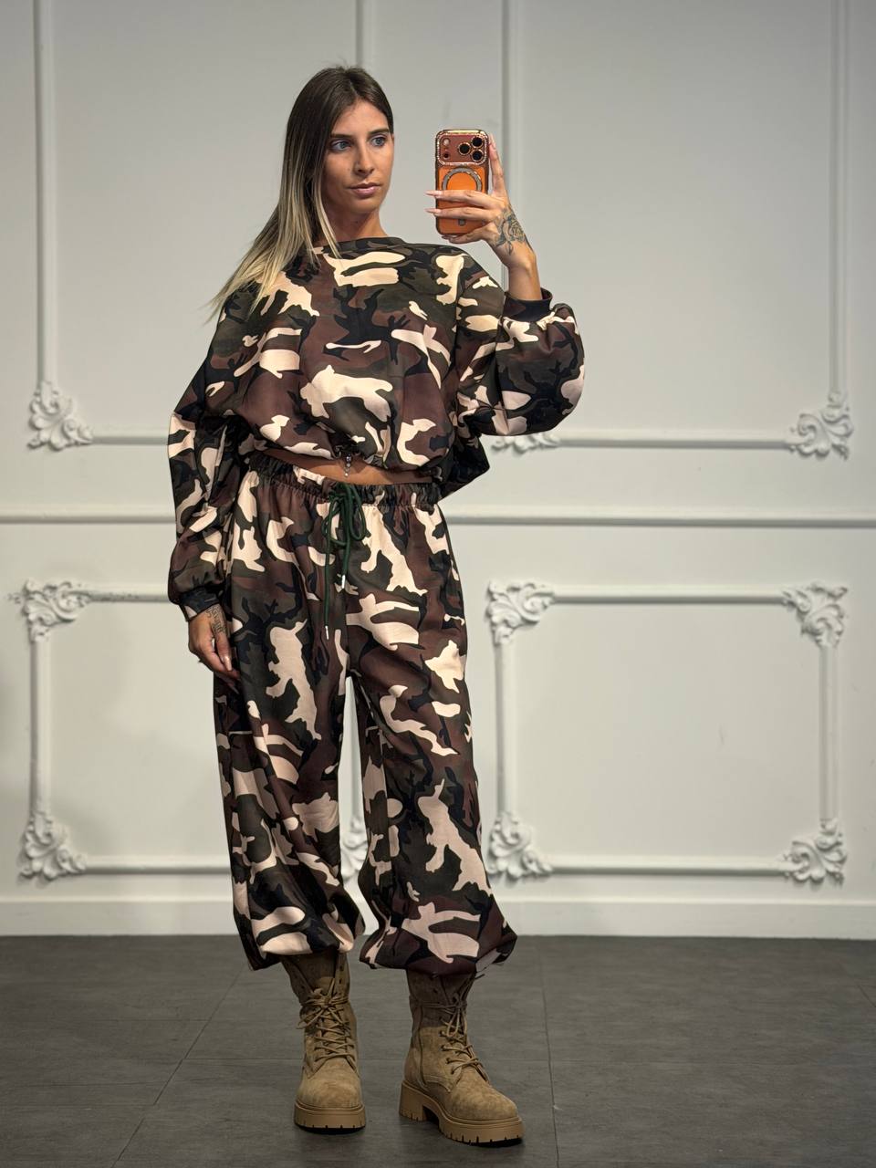 coordinato metal - Dverso Fashion