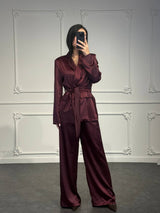 coordinato night in raso - Dverso Fashion