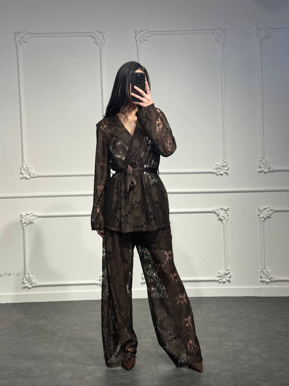coordinato pizzo - Dverso Fashion