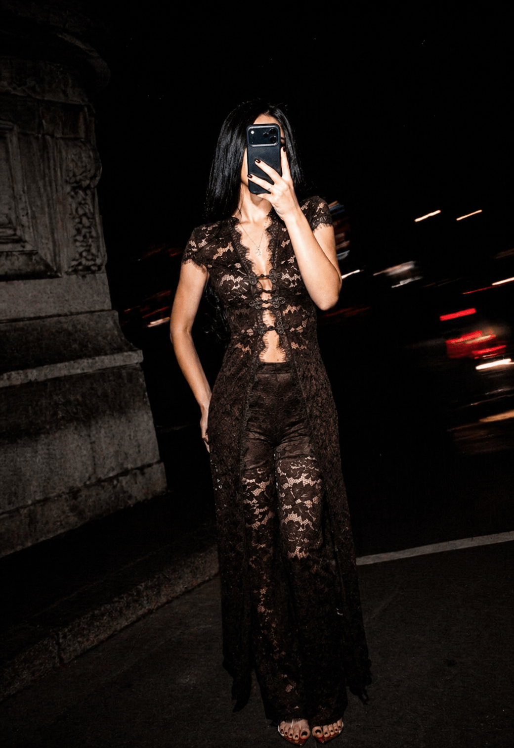 coordinato pizzo - Dverso Fashion